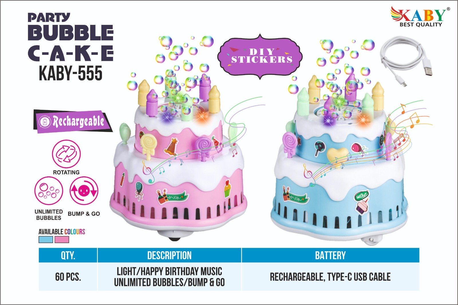 Party Bubble Cake